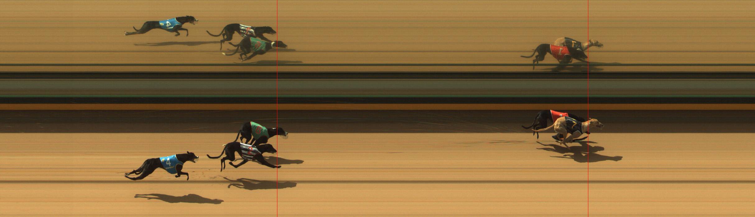 Race result finish photo